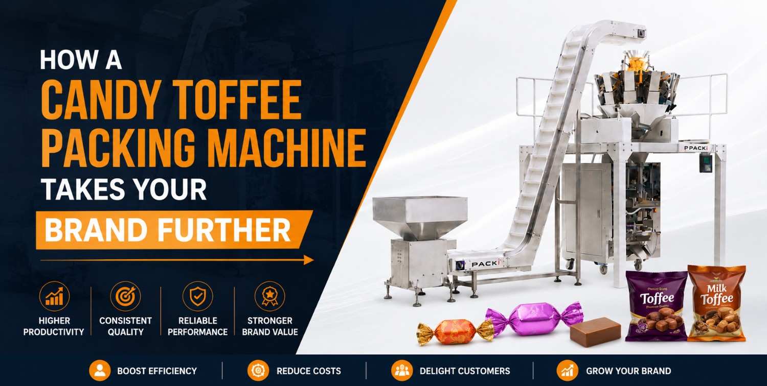How a Candy Toffee Packing Machine Takes Your Brand Further