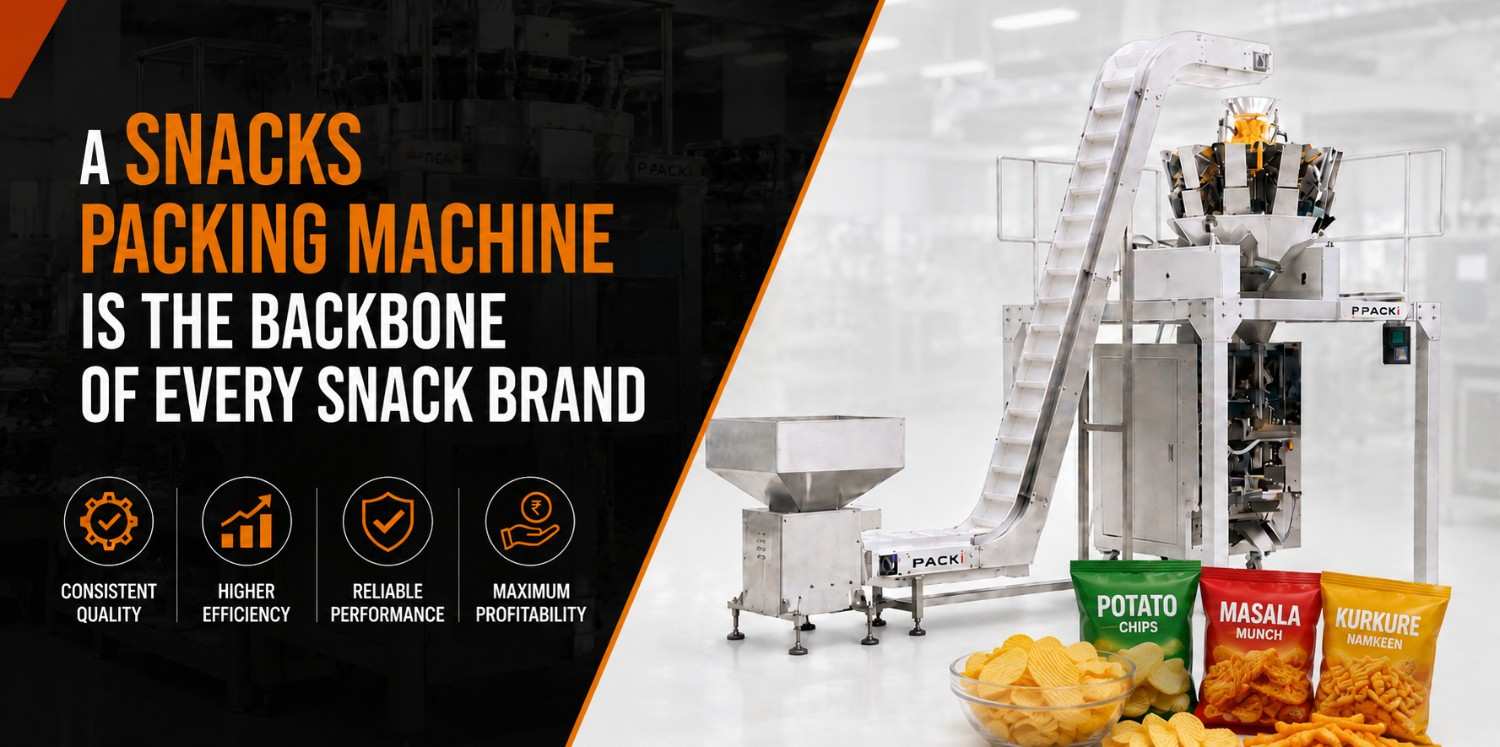 A Snacks Packing Machine Is the Backbone of Every Snack Brand