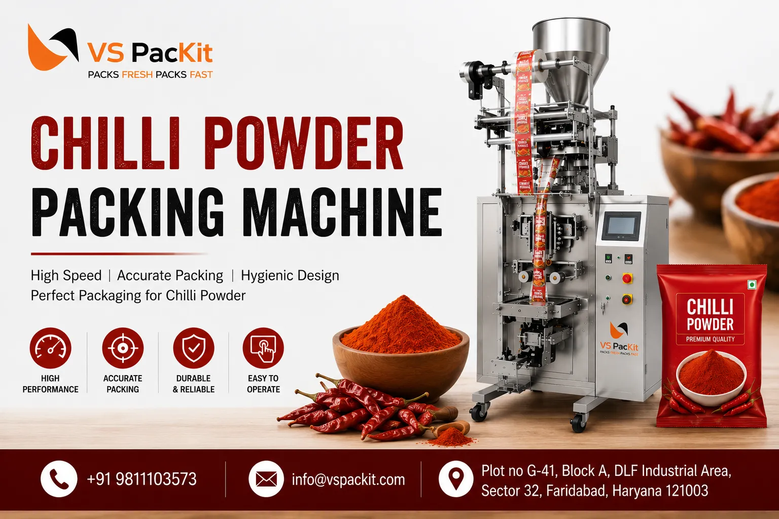 Chilli Powder Packing Machine