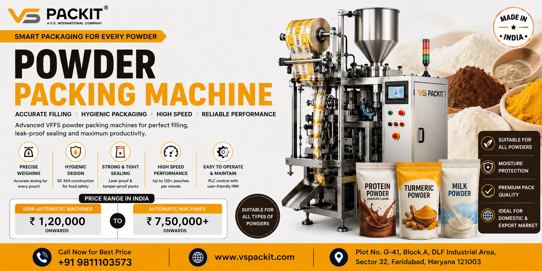 Powder Packing Machine