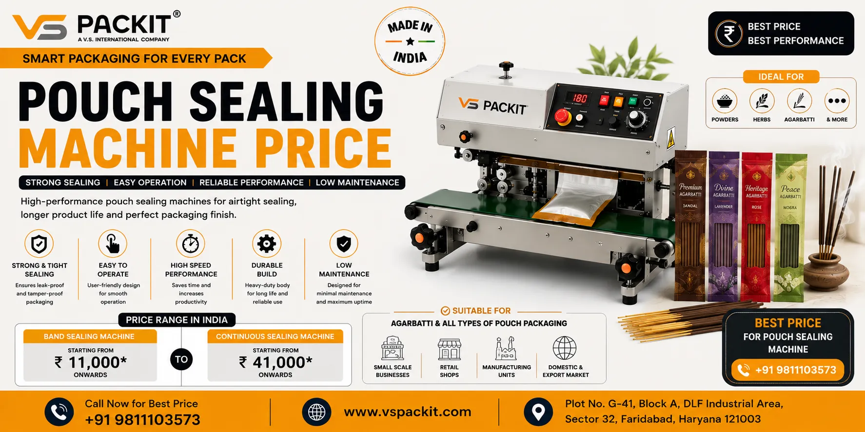 Pouch Sealing Machine Price