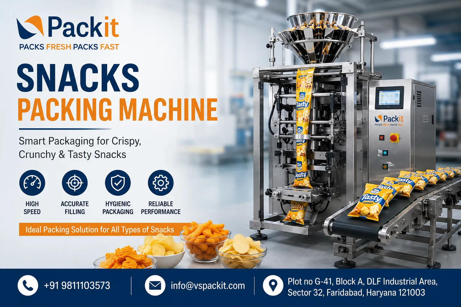 Snacks Packing Machine