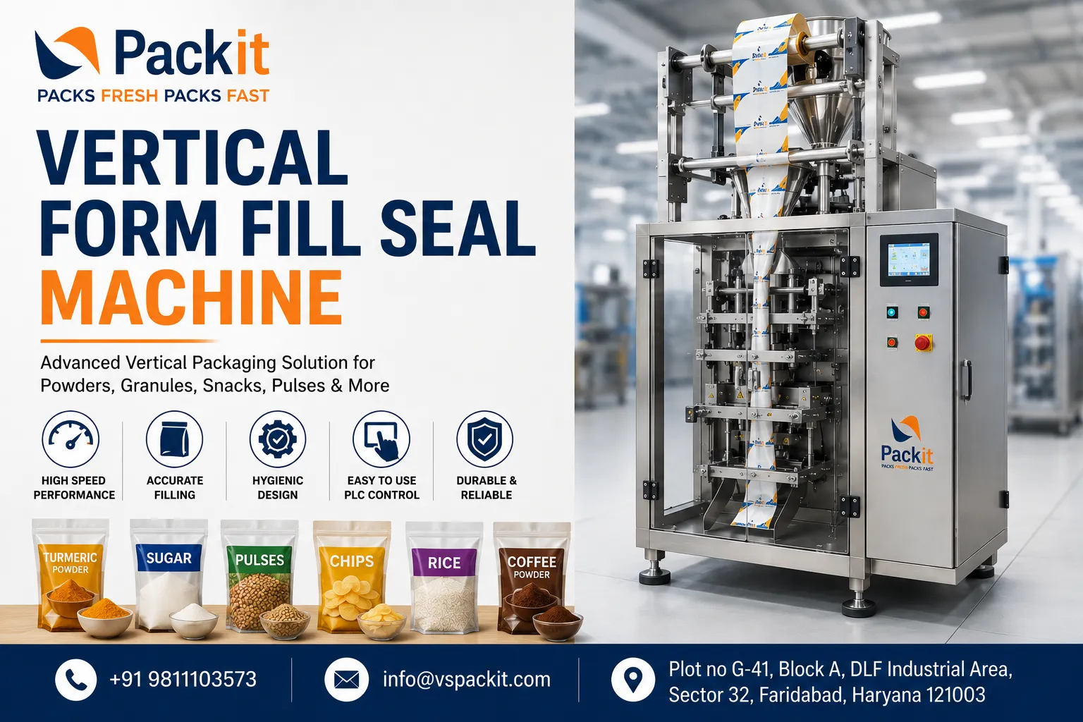 Vertical Form Fill Seal Machine
