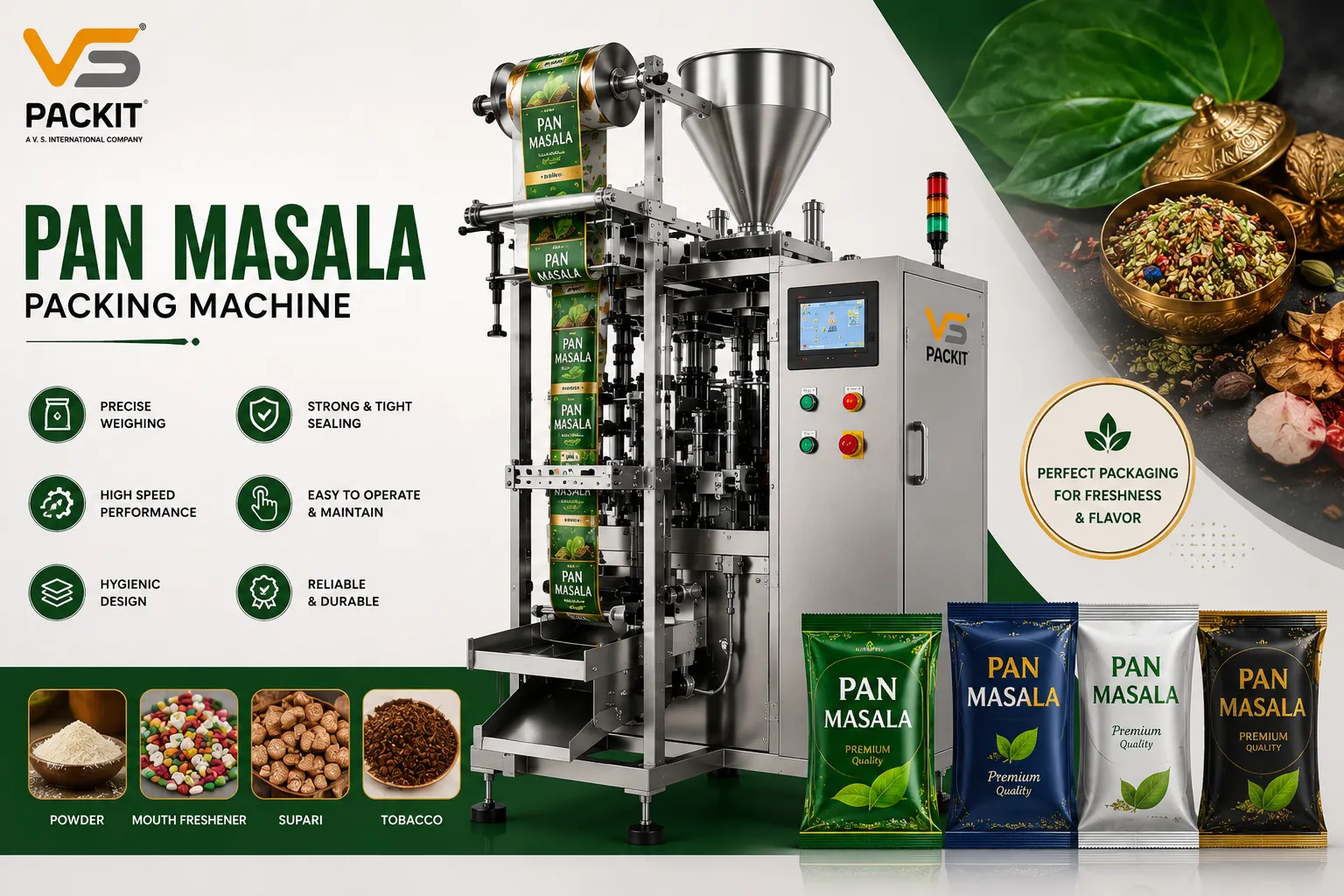 Pan Masala Packing Machine