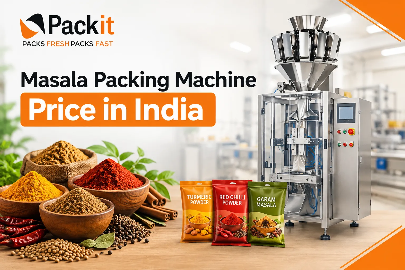 Masala Packing Machine Price in India